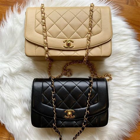 chanel diana small vs medium|Chanel Diana Review .